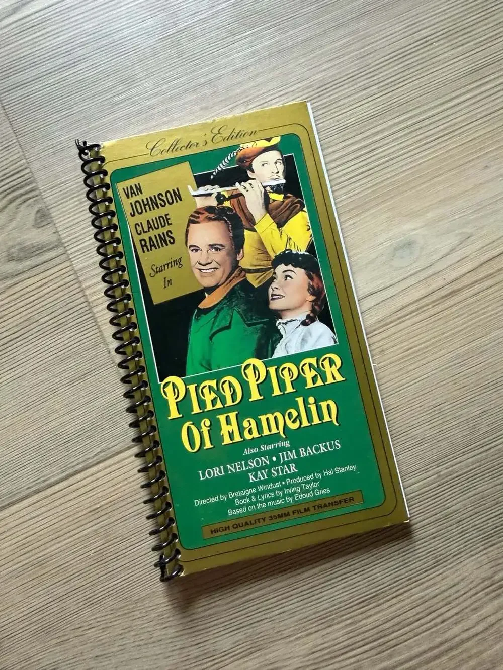 Bridgestone Group The Pied Piper of Hamelin Collector's Edition Spiral Notebook